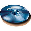 Paiste Color Sound 900 Hi-Hat Cymbal, Blue 14 in. Top14 in. Bottom