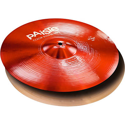 Paiste Color Sound 900 Hi-Hat Cymbal, Red