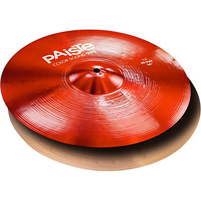 Paiste Color Sound 900 Hi-Hat Cymbal, Red