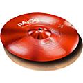 Paiste Color Sound 900 Hi-Hat Cymbal, Red 14 in. Top14 in. Top