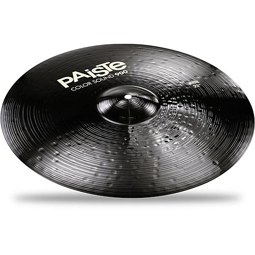 Paiste Color Sound 900 Ride Cymbal, Black 22 in.