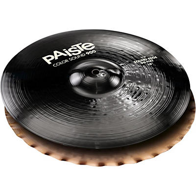 Paiste Color Sound 900 Sound Edge Hi-Hat Cymbal, Black