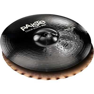 Paiste Color Sound 900 Sound Edge Hi-Hat Cymbal, Black