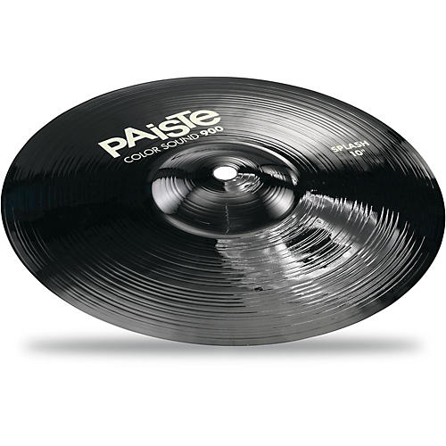Paiste Color Sound 900 Splash Cymbal, Black 10 in.