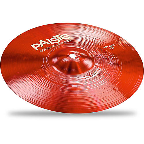 Paiste Color Sound 900 Splash Cymbal, Red 12 in.