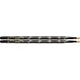 Vater Color Wrap Wood Tip Sticks - Pair 5B Black Optic