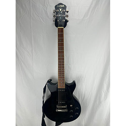 Hofner Colorama Solid Body Electric Guitar Black