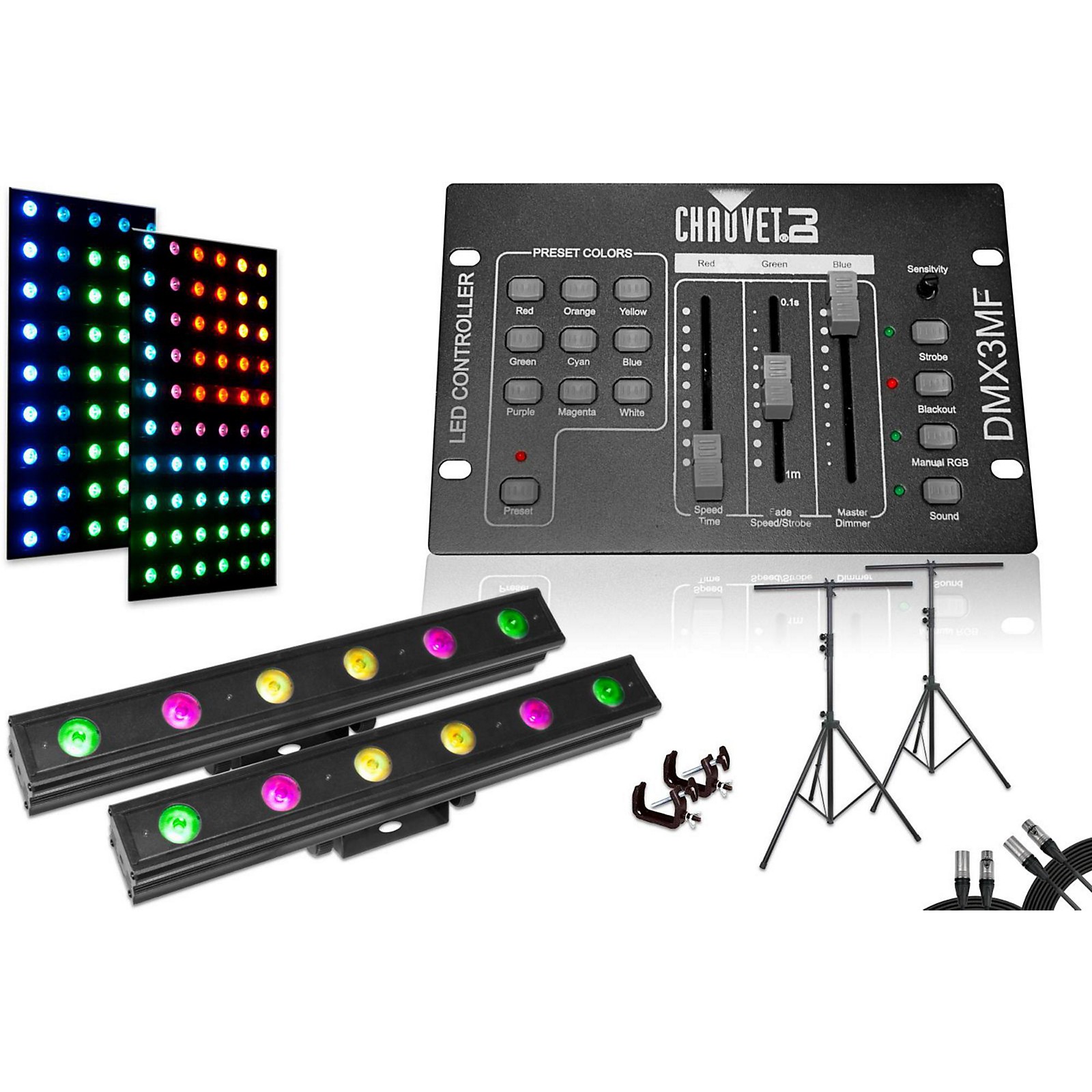 CHAUVET DJ Colorband Pix Mini DMX3MF Dual System Musician's Friend