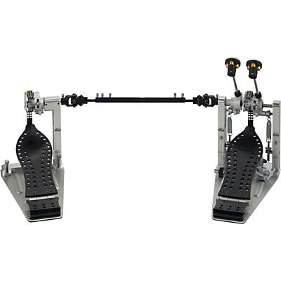 DW Colorboard Machined Chain Drive Double Bass Drum Pedal With Graphite Footboard