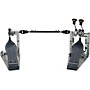 DW Colorboard Machined Chain Drive Double Bass Drum Pedal with Gray Footboard