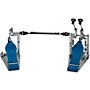 DW Colorboard Machined Direct Drive Double Bass Drum Pedal With Cobalt Footboard