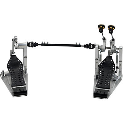 DW Colorboard Machined Direct Drive Double Bass Drum Pedal With Graphite Footboard