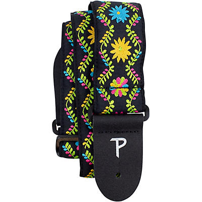 Perri's Colorful Floral Burst Jacquard Guitar Strap