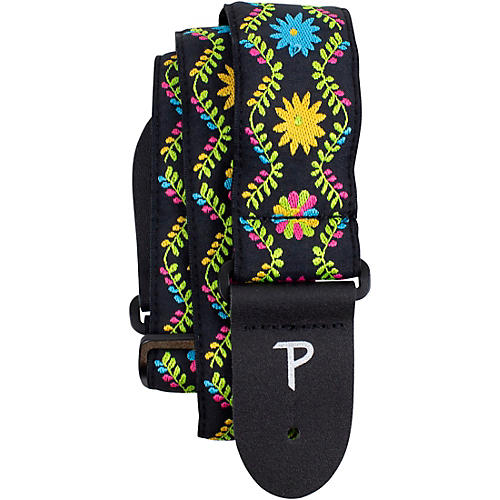 Perri's Colorful Floral Burst Jacquard Guitar Strap 2 in.