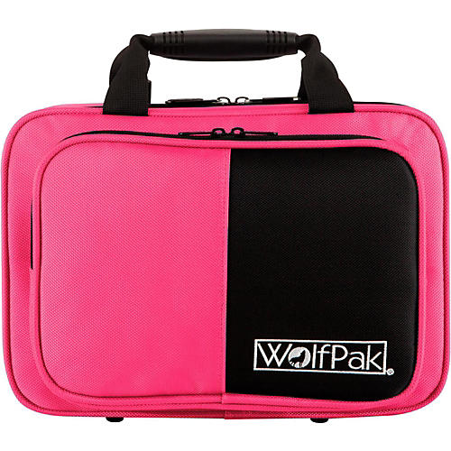 WolfPak Colors Series Lightweight Polyfoam Clarinet Case Pink