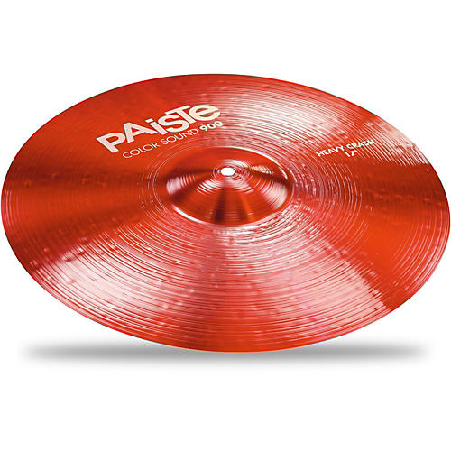Paiste Colorsound 900 Heavy Crash Cymbal Red 17 in.