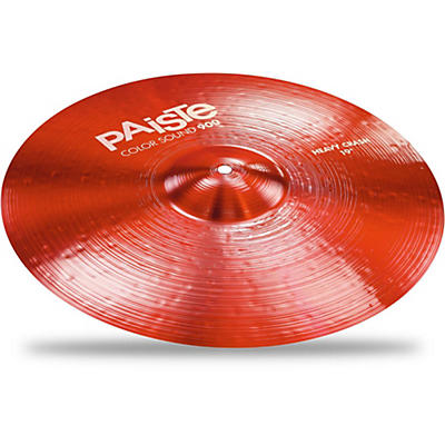 Paiste Colorsound 900 Heavy Crash Cymbal Red