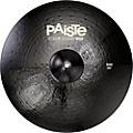 Paiste Colorsound 900 Ride Cymbal Black 20 in.20 in.