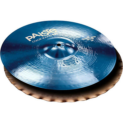 Paiste Colorsound 900 Sound Edge Hi Hat Cymbal Blue