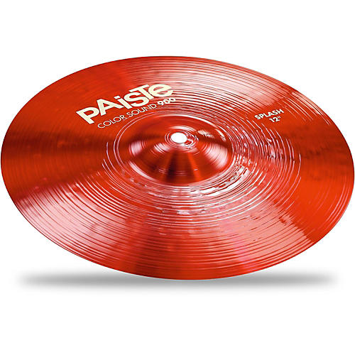 Paiste Colorsound 900 Splash Cymbal Red 12 in.