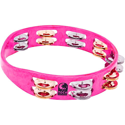 Toca Colorsound Tambourine 10 in. Pink