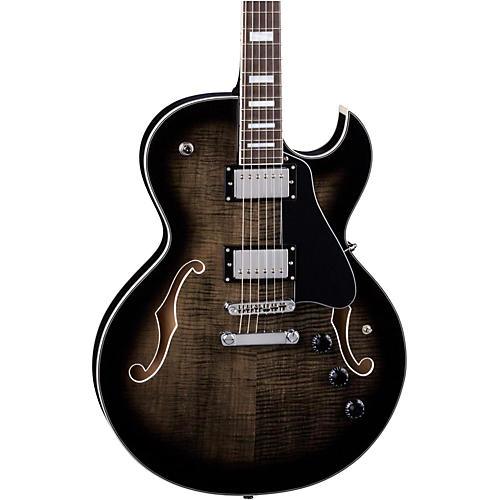 Colt Flame Top with Piezo Semi-Hollowbody Electric Guitar