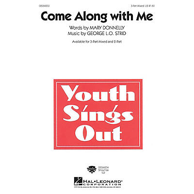 Hal Leonard Come Along with Me 3-Part Mixed composed by Mary Donnelly