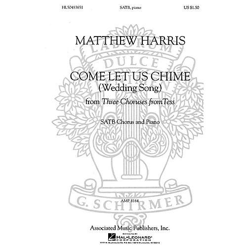 Associated Come Let Us Chime (Wedding Song) (SATB and Piano) SATB composed by Matthew Harris