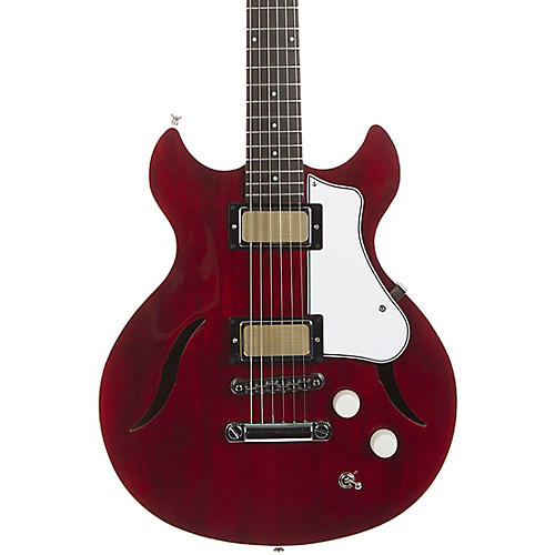 Harmony Comet Electric Guitar Trans Red