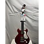 Used Harmony Comet Hollow Body Electric Guitar Trans Red