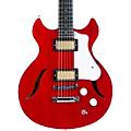 Harmony Comet Semi-Hollow Electric Guitar Trans RedTrans Red