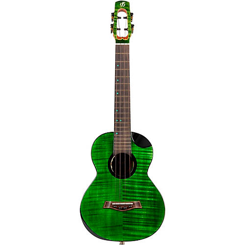 Flight Comet Tenor Acoustic-Electric Ukulele Green