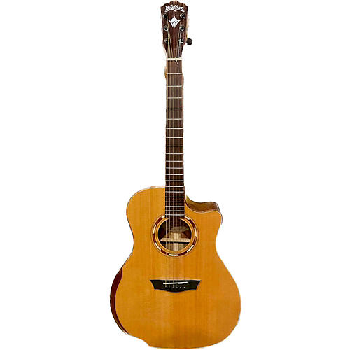 Washburn Comfort WCG25SCE-0 Acoustic Electric Guitar Natural