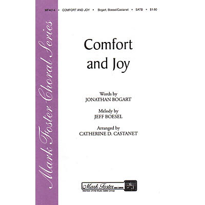 Shawnee Press Comfort and Joy SATB a cappella arranged by Catharine D. Castanet
