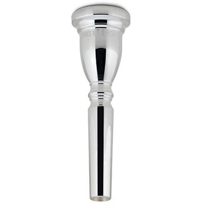 Bach Commercial Series Modified V Cup Trumpet Mouthpiece in Silver