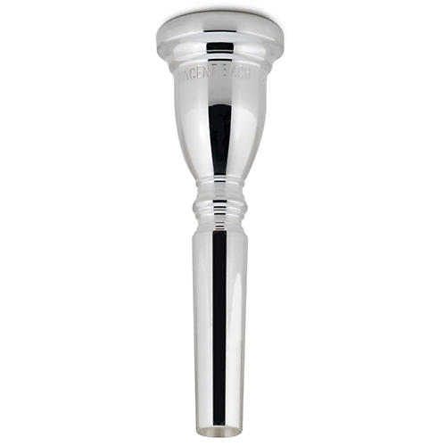 Bach Commercial Series Shallow Cup Trumpet Mouthpiece in Silver 10.5S