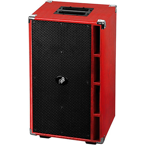 Phil Jones Bass Compact 8 800W 8x5 Bass Speaker Cabinet Condition 1 - Mint Red