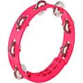 Nino Compact ABS Plastic Handheld Tambourine 8 in. Red8 in. Strawberry Pink