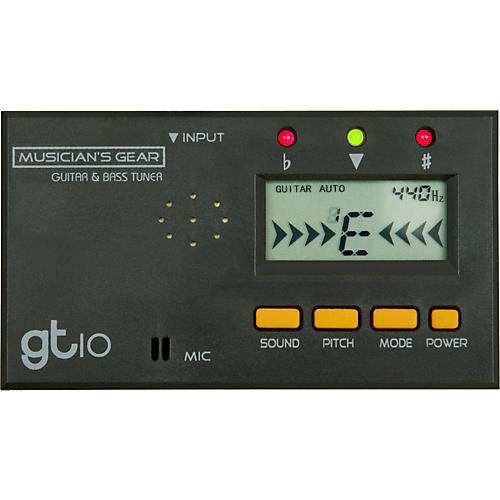 Compact Guitar and Bass Tuner