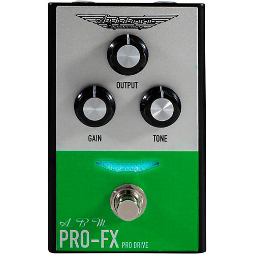 Ashdown Compact Pro Drive Bass Distortion Effects Pedal Condition 2 - Blemished Silver and Green 194744833908