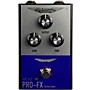 Ashdown Compact Retro Bass Drive Effects Pedal Silver and Blue