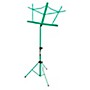 On-Stage Stands Compact Sheet Music Stand Green