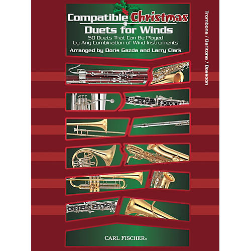 Carl Fischer Compatible Christmas Duets for Winds: Trombone / Baritone / Bassoon