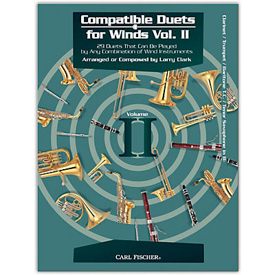 Carl Fischer Compatible Duets for Winds Volume II - Clarinet, Trumpet