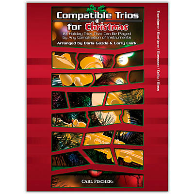 Carl Fischer Compatible Trios For Christmas – Trombone, Bassoon, Clarient and Bass