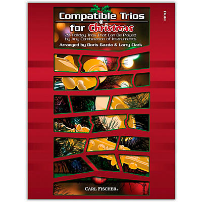 Carl Fischer Compatible Trios for Christmas - Flute