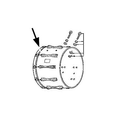 Pearl Competitor Series Bass Drum Hoops