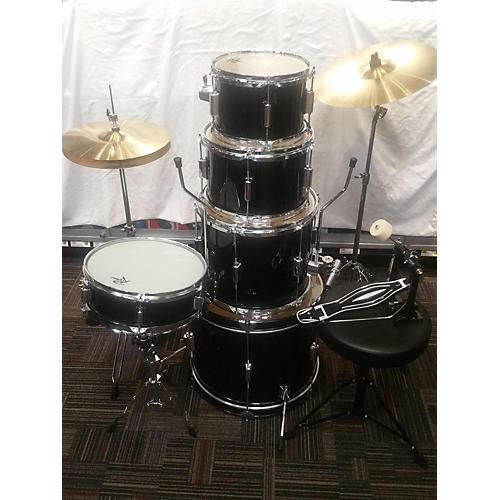 Rogue Complete 5-Piece Drum Kit Drum Kit Black