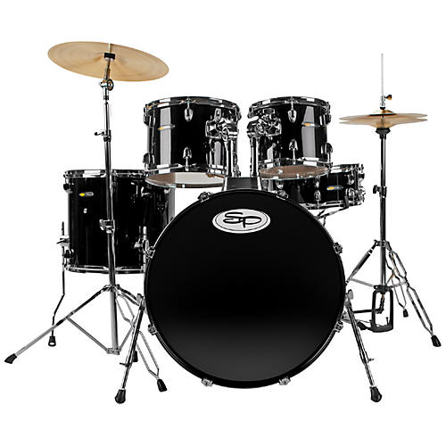 Complete 5-Piece Drum Set with Cymbals & Hardware