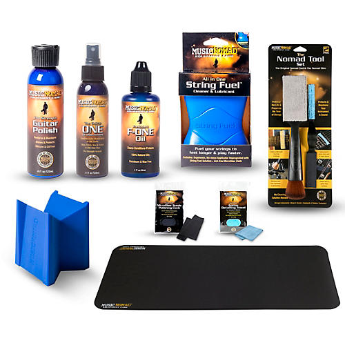 Music Nomad Complete 9-Piece Premium Guitar Care Kit